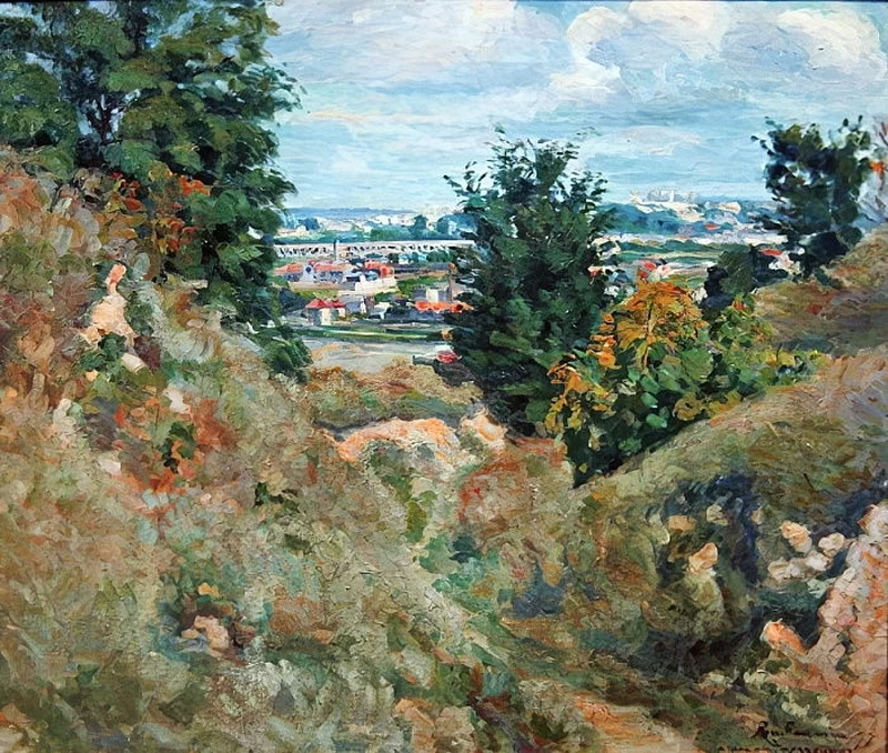 Valle vicino a Parigi - Musee Bonnat, Bayonne